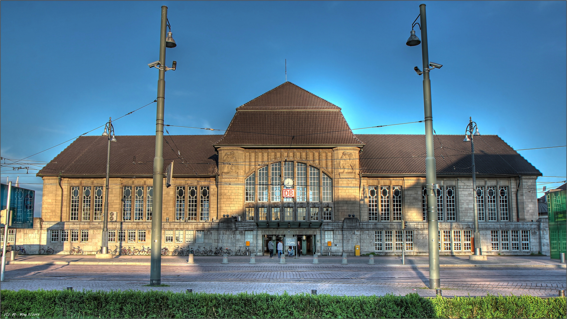 Hauptbahnhof Darmstadt....