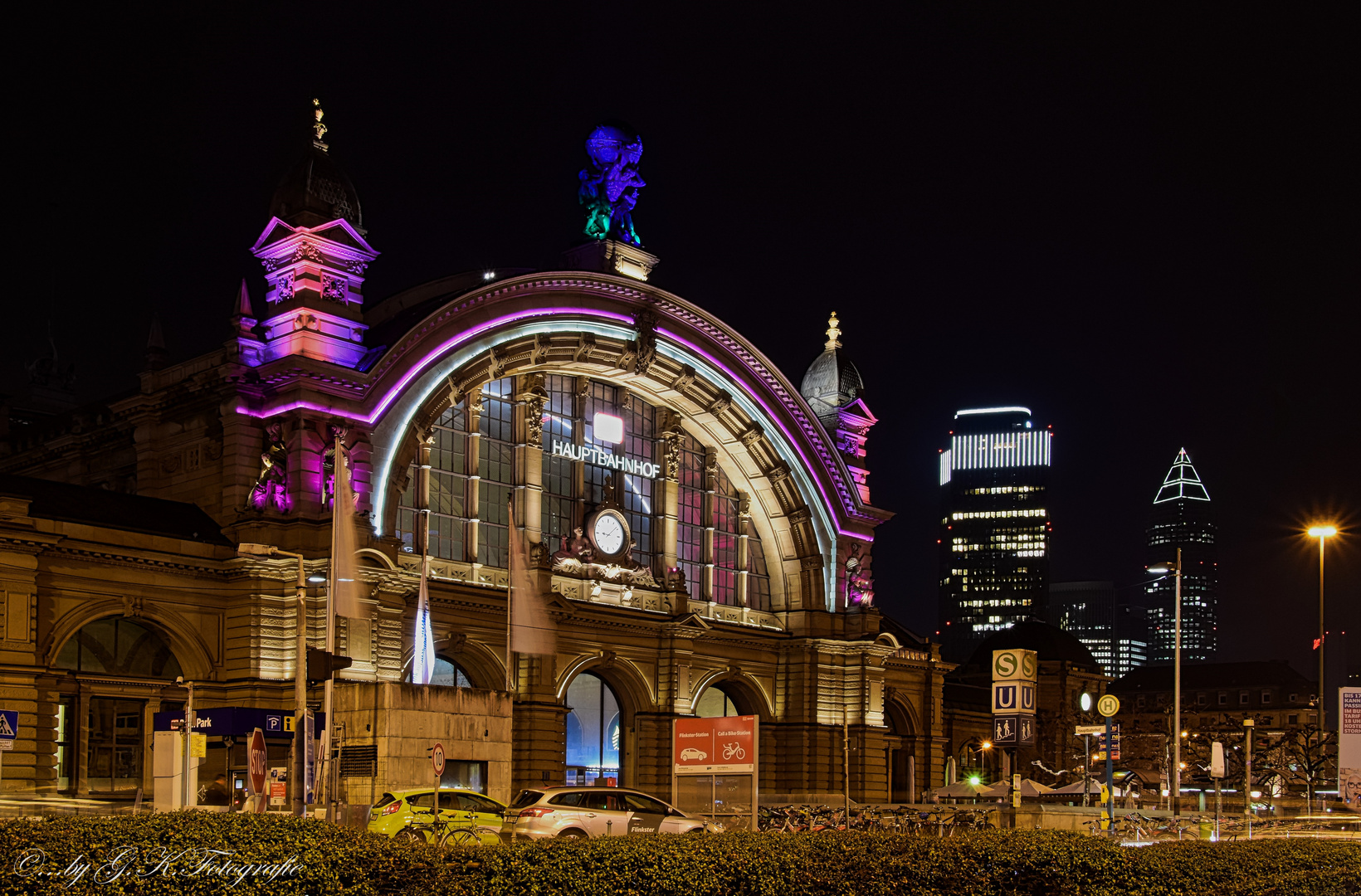  Hauptbahnhof  Frankfurt  Foto Bild architektur 