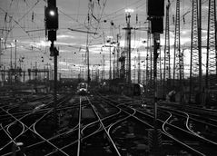 Hauptbahnhof Frankfurt am Main Abendstimmung -2-