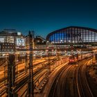 Hauptbahnhof Hamburg @night