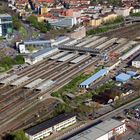 Hauptbahnhof Heidelberg Luftaufnahme