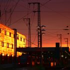 Hauptbahnhof im letzten Sonnenstrahl