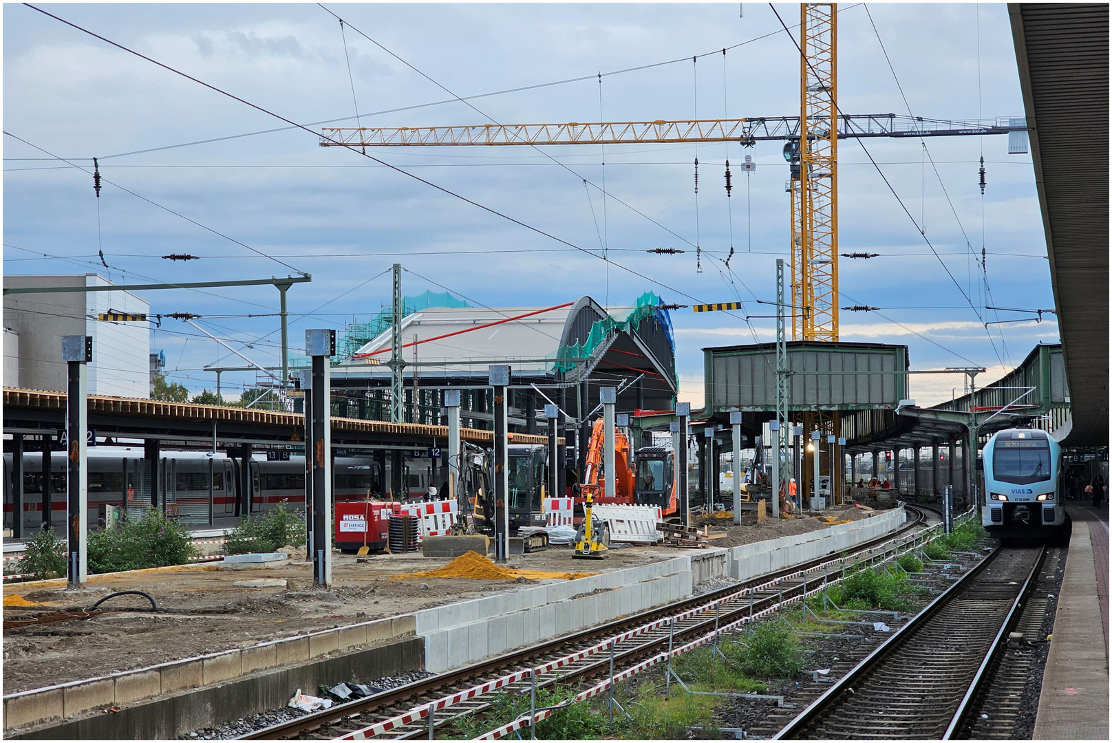 Hauptbahnhof im Umbau