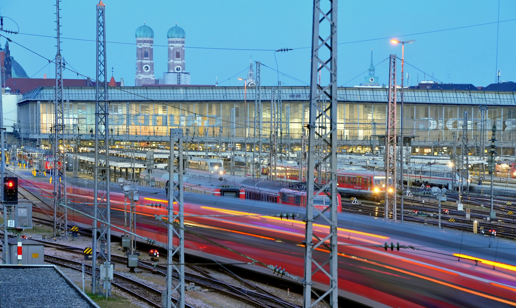 Hauptbahnhof in Bewegung