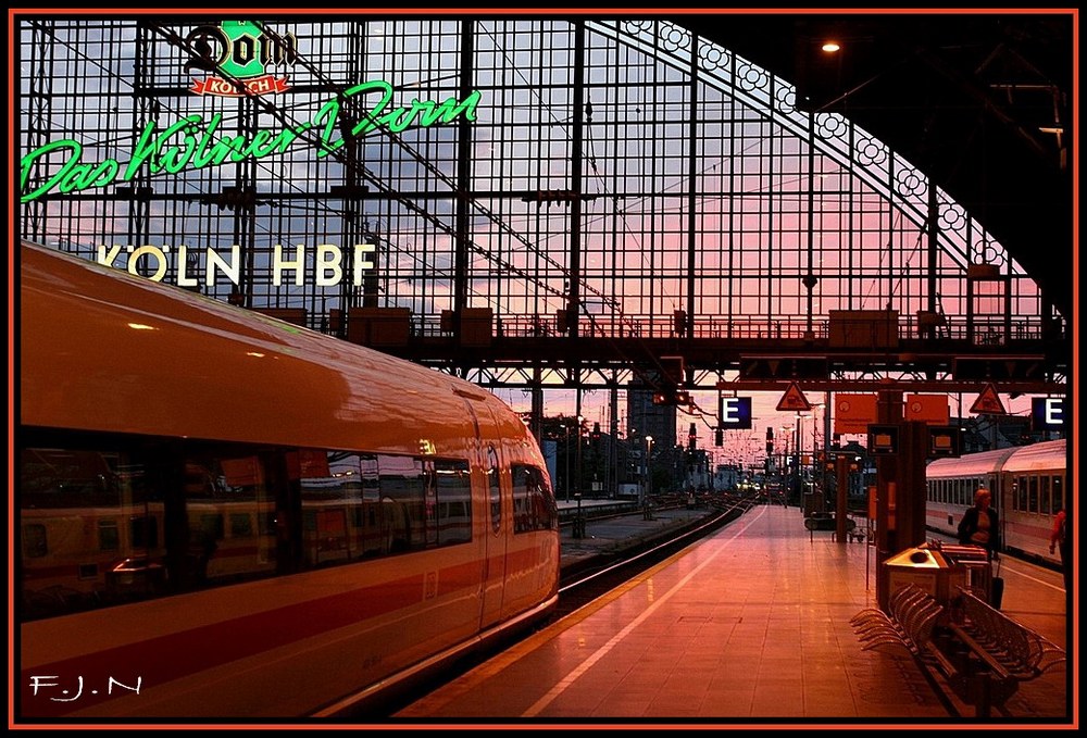 Hauptbahnhof Köln.