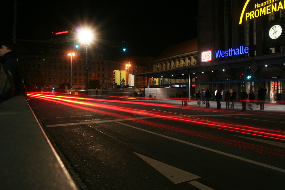 Hauptbahnhof Leipzig 5s-Belichtung