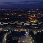 Hauptbahnhof Leipzig bei Nacht