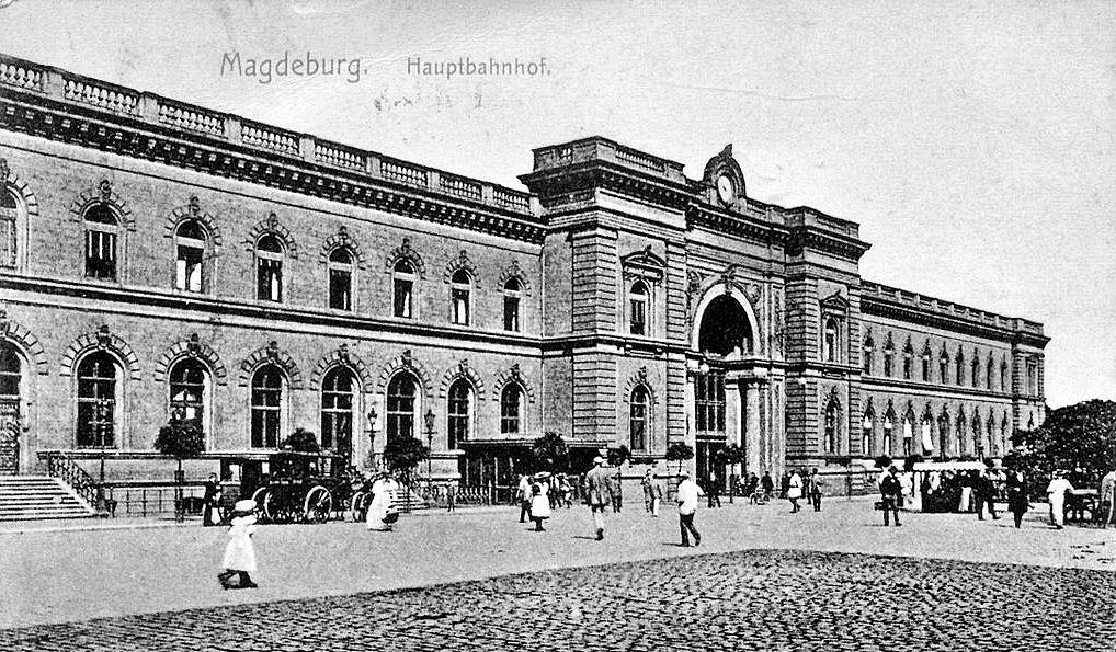 Hauptbahnhof Magdeburg 1907