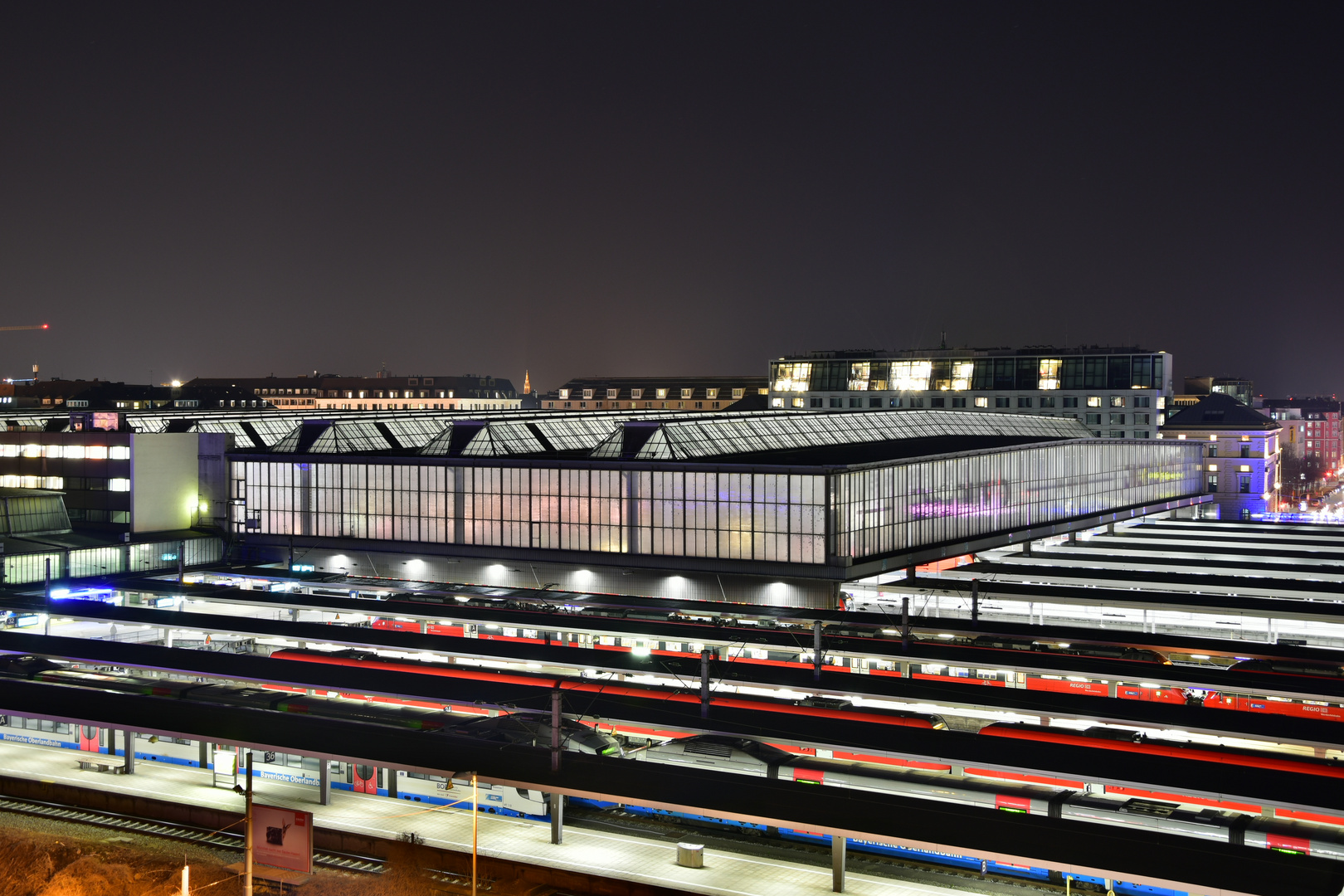 Hauptbahnhof München HDR