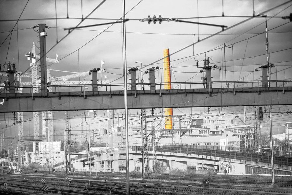 hauptbahnhof münchen hdr