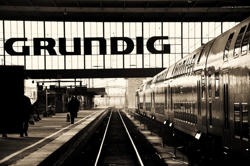 Hauptbahnhof Munich-the Grundig express