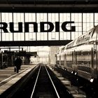 Hauptbahnhof Munich-the Grundig express