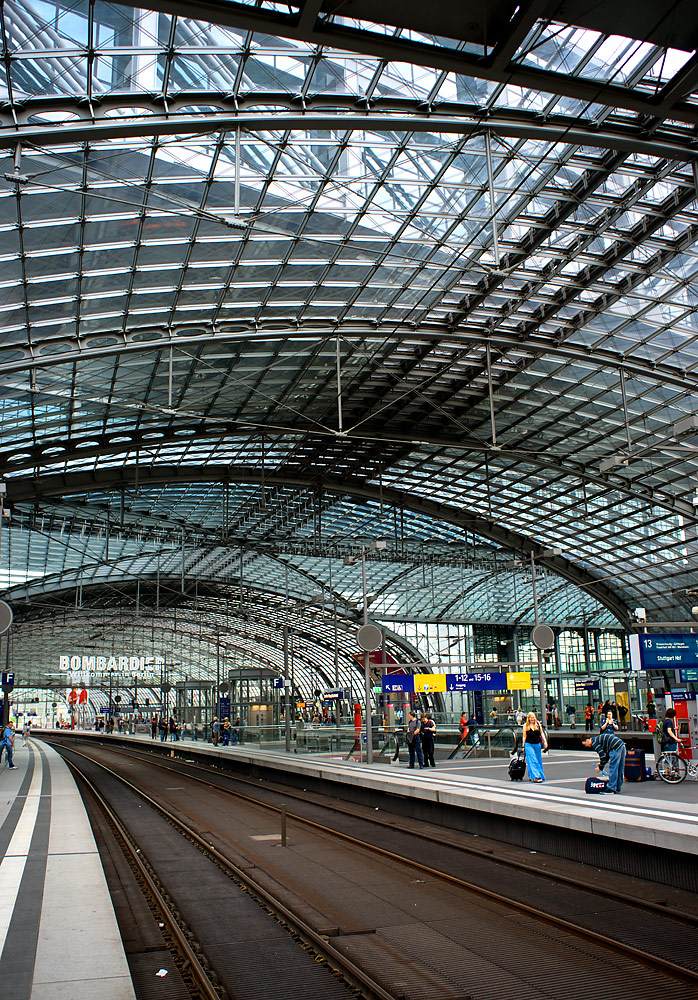 Hauptbahnhof ohne Züge ... ??