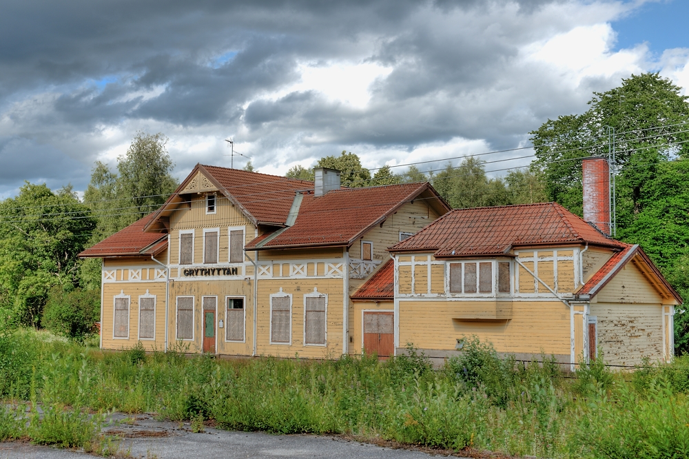 Hauptbahnhof von Grythyttan