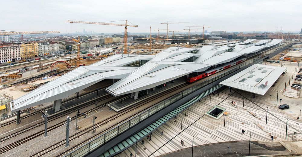 Hauptbahnhof Wien am 08.03.2013