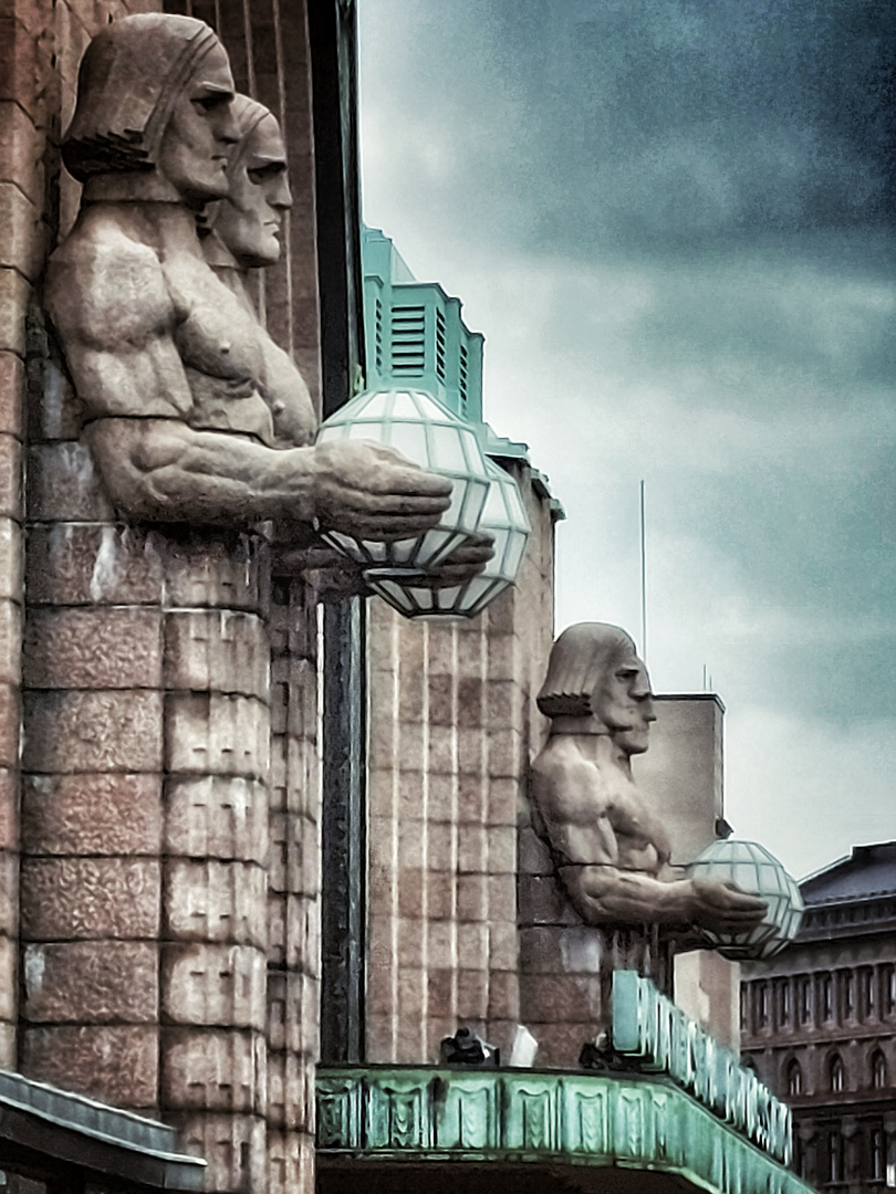 Hauptbahnhofportal, Helsinki