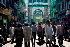 Hauptbasarstrasse in Ajmer