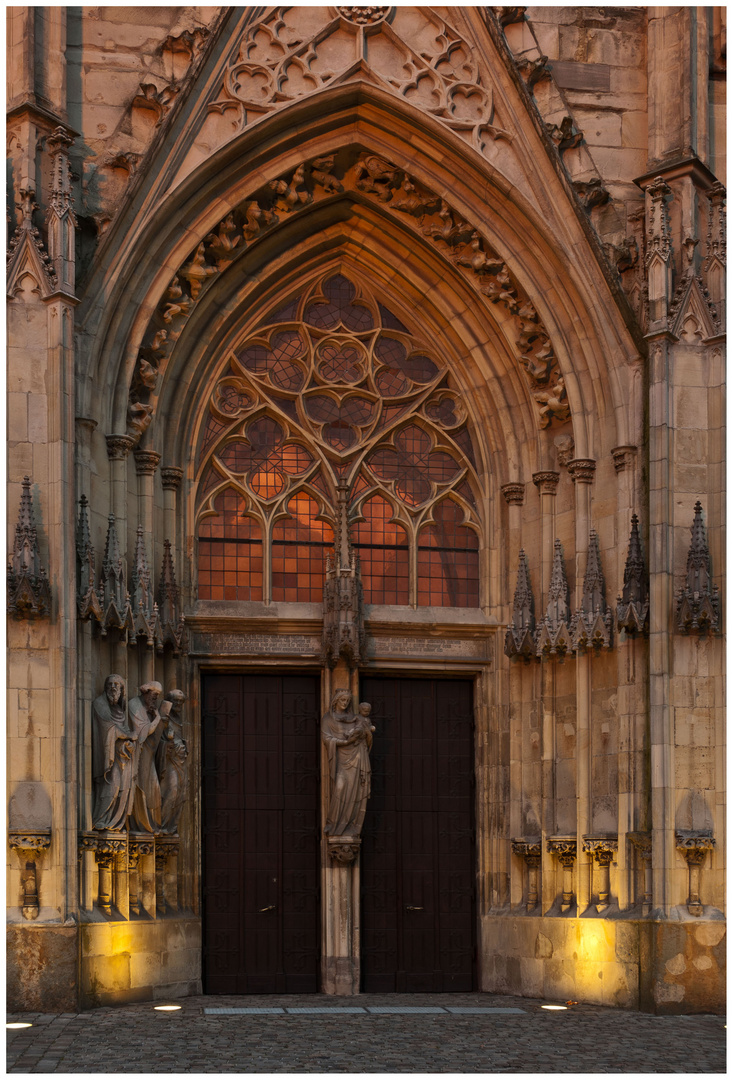 Haupteingang der Überwasserkirche in Münster