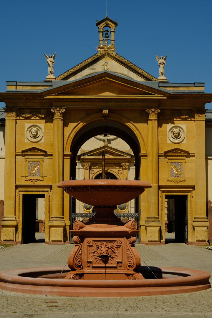 Haupteingang Hauptfriedhof Karlsruhe