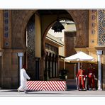 Haupteingang Königspalast in Rabat