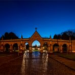 Haupteingang Westfriedhof Magdeburg