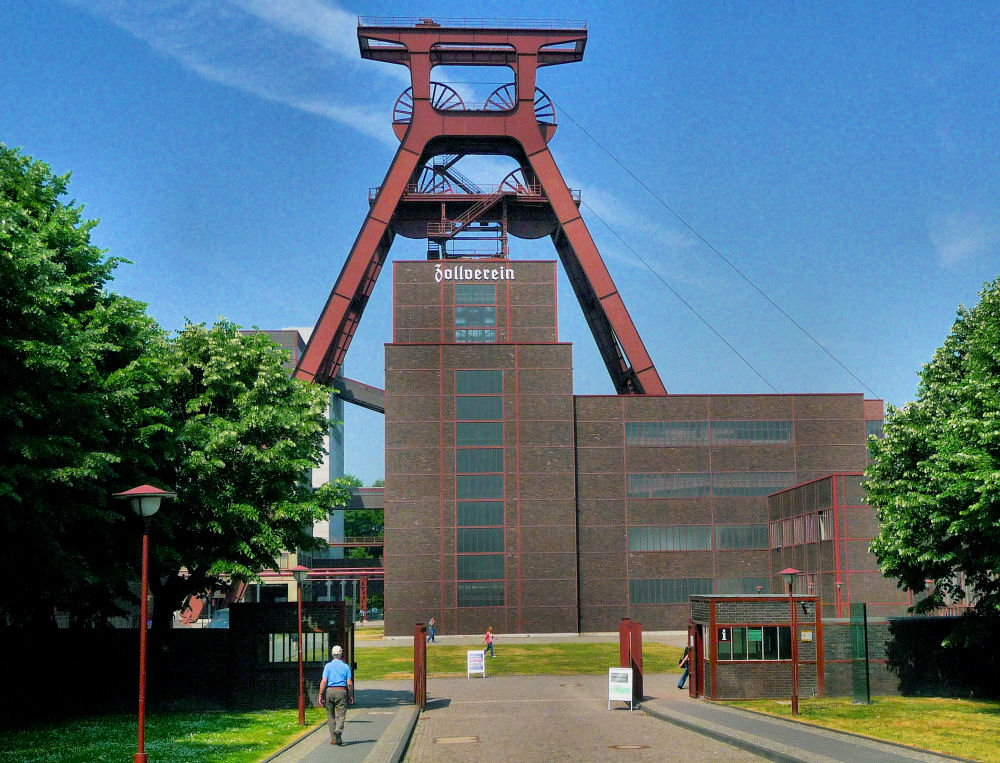 Haupteingang zur Zeche Zollverein