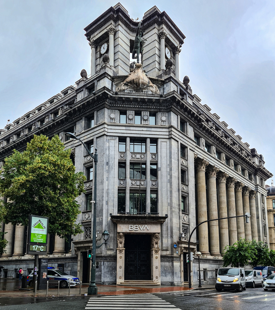 Hauptgebäude der BBVA in Bilbao