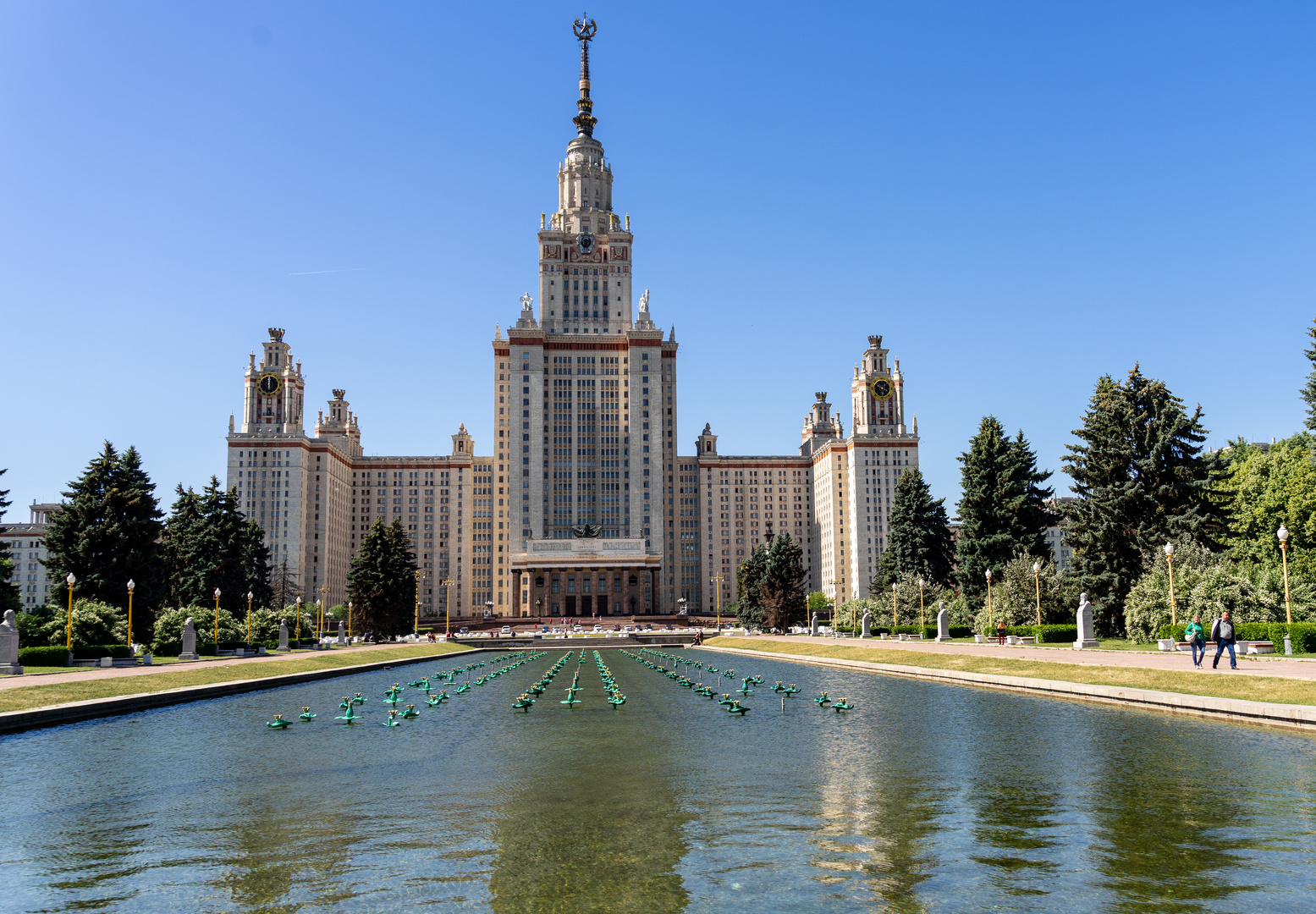 Hauptgebäude der Lomonossow-Universität - Moskau