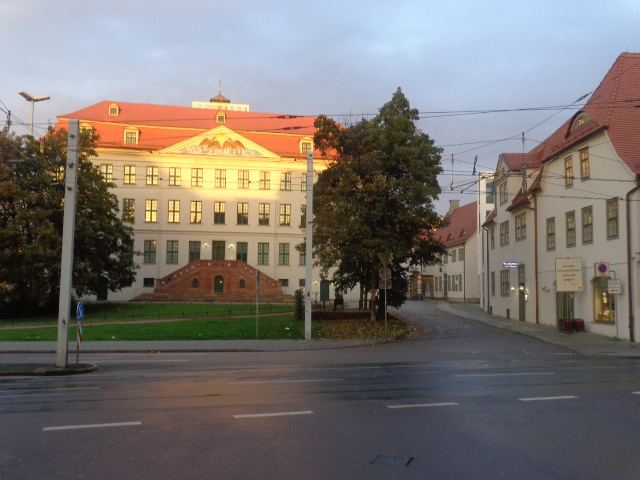 Hauptgebäude-Franckesche Stiftungen..Halle/S.