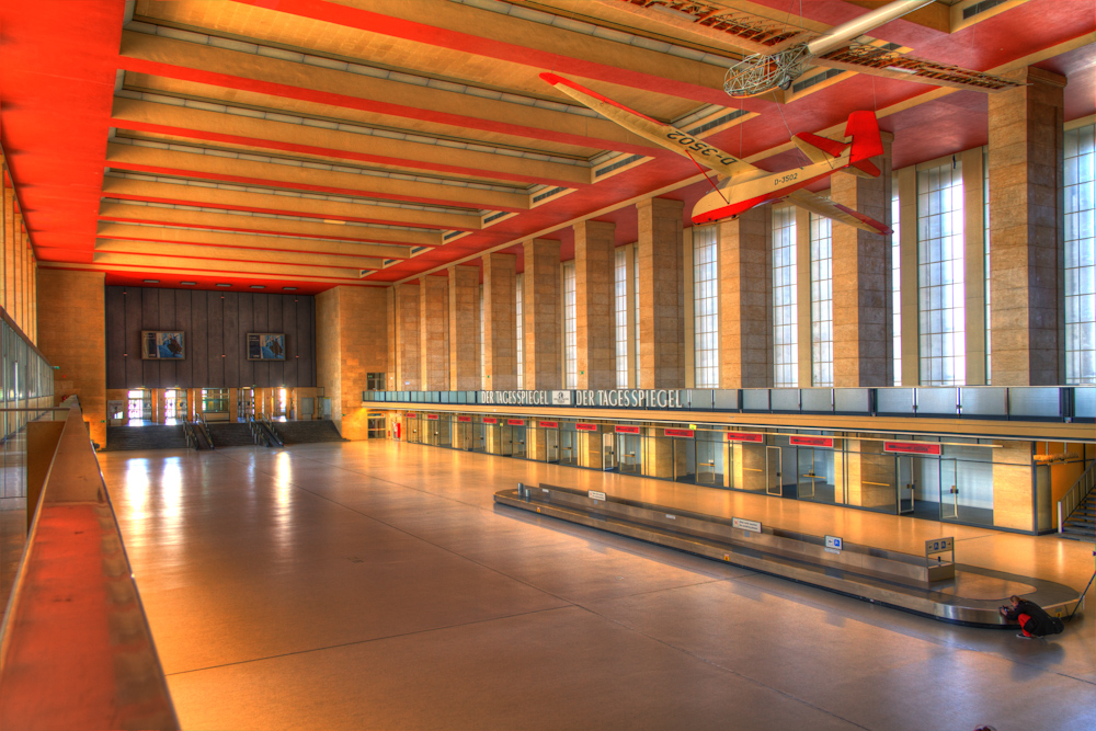 Haupthalle Flughafen Tempelhof