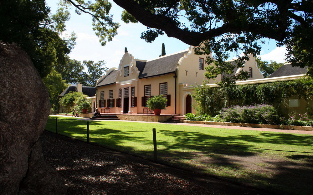 Haupthaus, Weingut in Südafrika