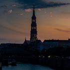 Hauptkirche St. Katharinen im Abendlicht