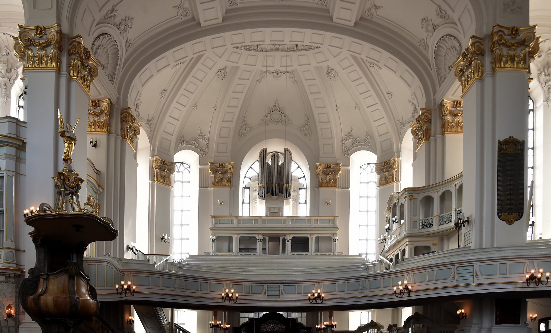 Hauptkirche St. Michaelis (Michel) Die Carl-Philipp-Emanuel-Bach-Orgel