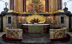 Hauptkirche St. Michaelis (Michel) Hamburg Altar Detail