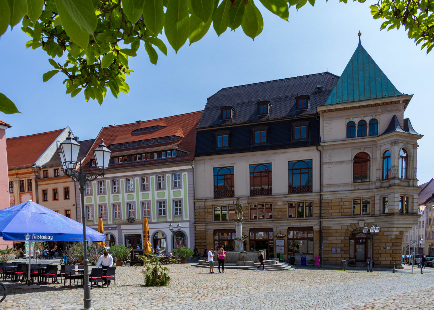 Hauptmarkt mit Brunnen