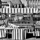 Hauptmarkt Stand in Corona Lage