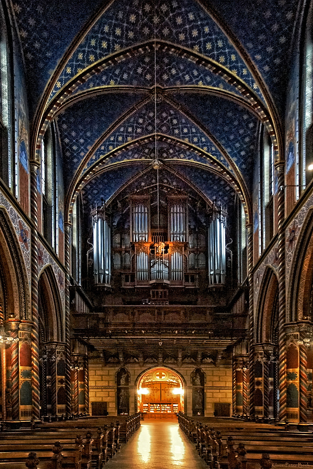 Hauptorgel in der Marien Basilika