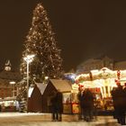 Hauptplatz und Uhrturm von Graz im Advent