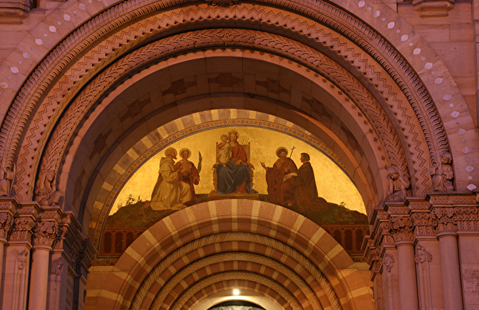 Hauptportal am Speyerer Dom