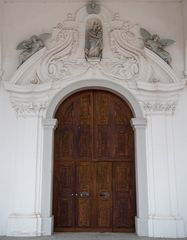 Hauptportal Benediktiner Kloster Muri