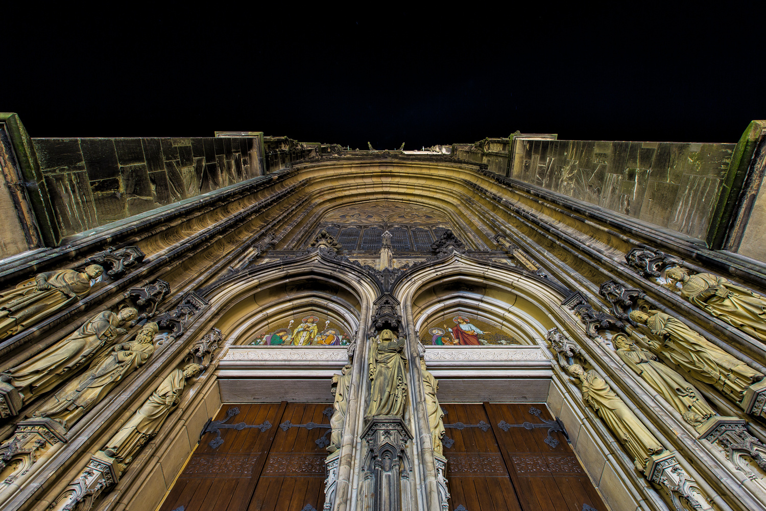 Hauptportal der Lambertikirche in Münster