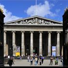 Hauptportal des Britischen Museum in London