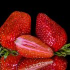 Hauptsaison der Erdbeeren
