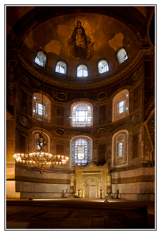 Hauptschiff der Haga Sophia