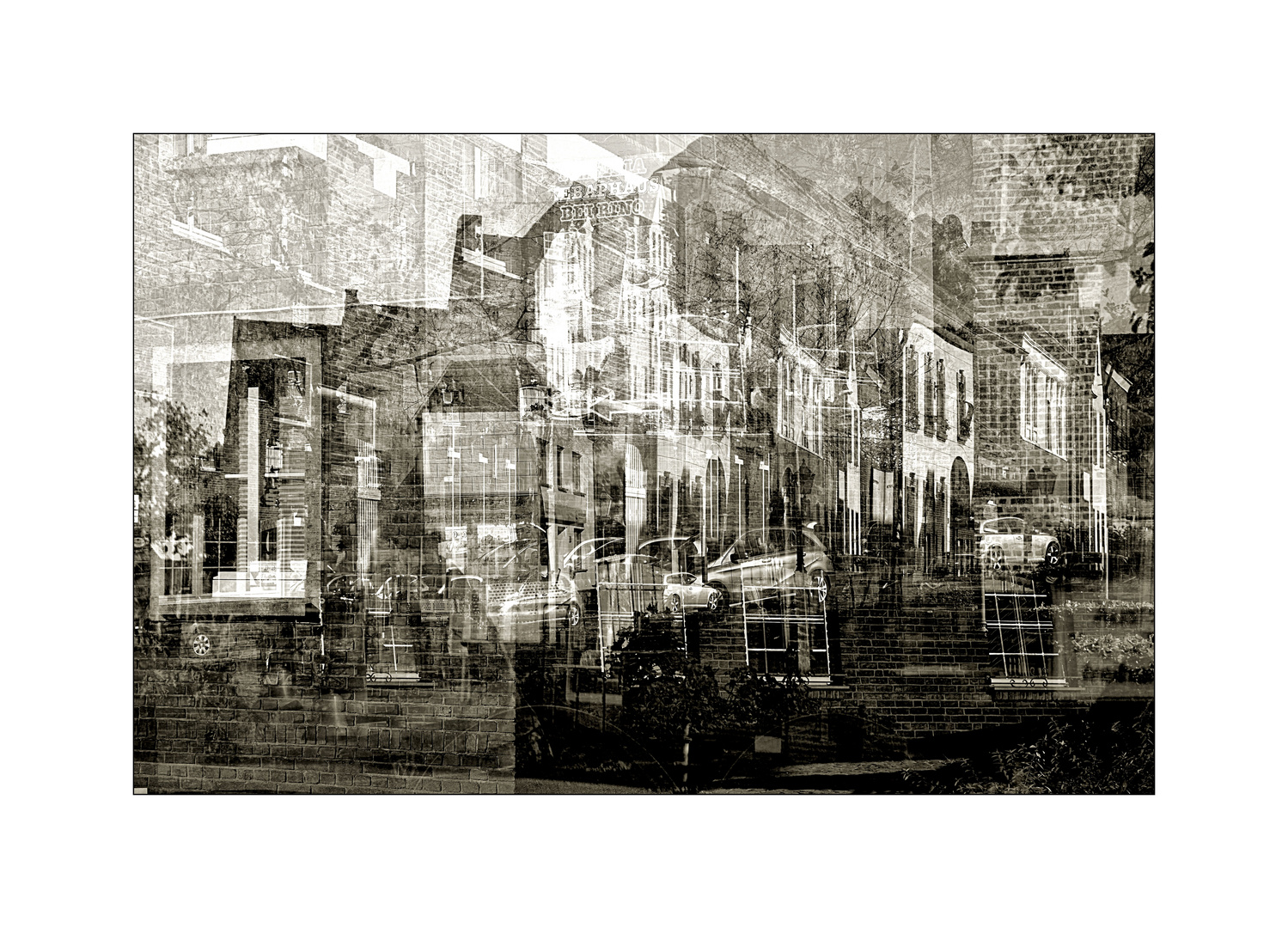 Hauptstrasse Foto & Bild konzept fotografie, techniken, doppelt und