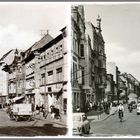 Hauptstraße in Brandenburg in unterschiedlichen Jahrzehnten