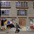 Hauptstrasse in Gyantse