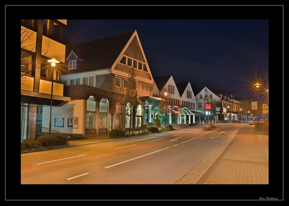 Hauptstraße in Wiehl