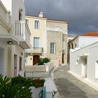 Hauptstraße von Chora auf Andros