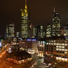 Hauptwache Frankfurt in Abendstimmung
